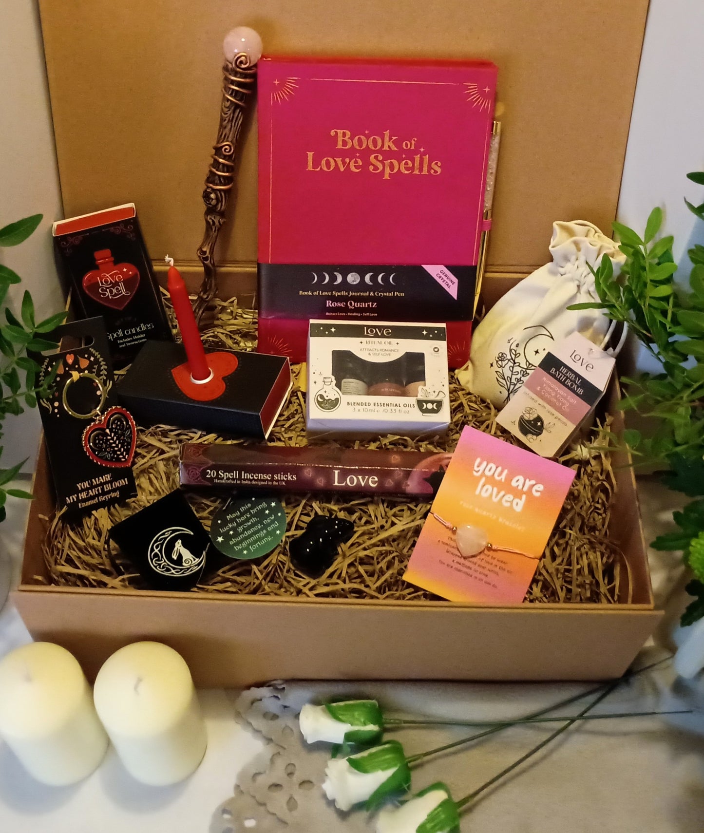 The Bewitched Heart Valentine's Day Love Binding Hamper