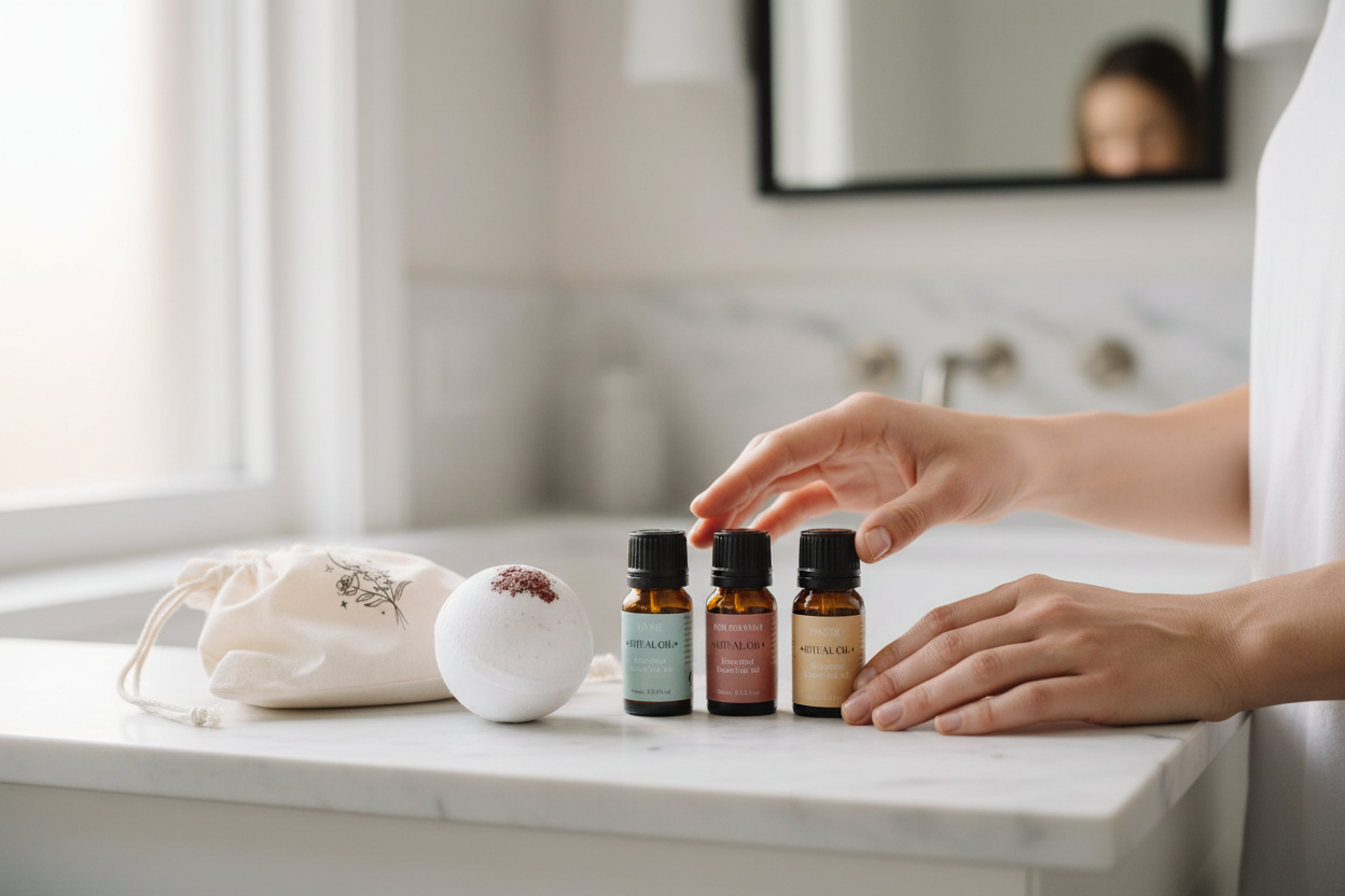 Bath Ritual Bathroom Scene - Clean